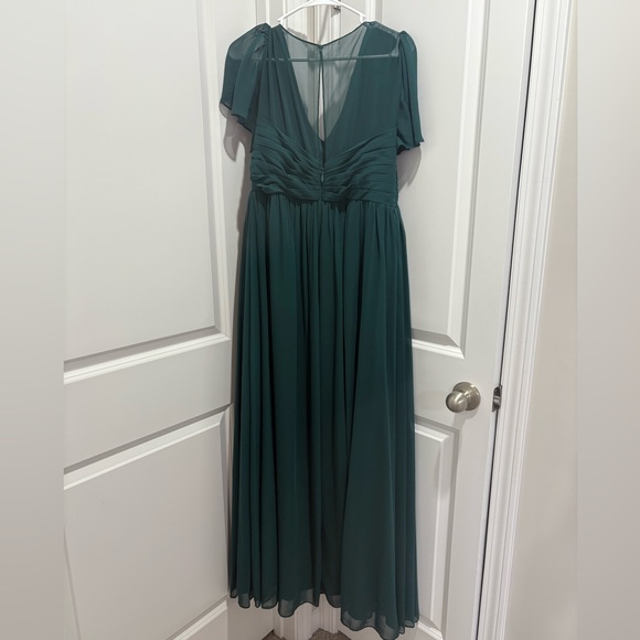 Azazie Verna Maternity Formal Gown - Picture 3 of 7